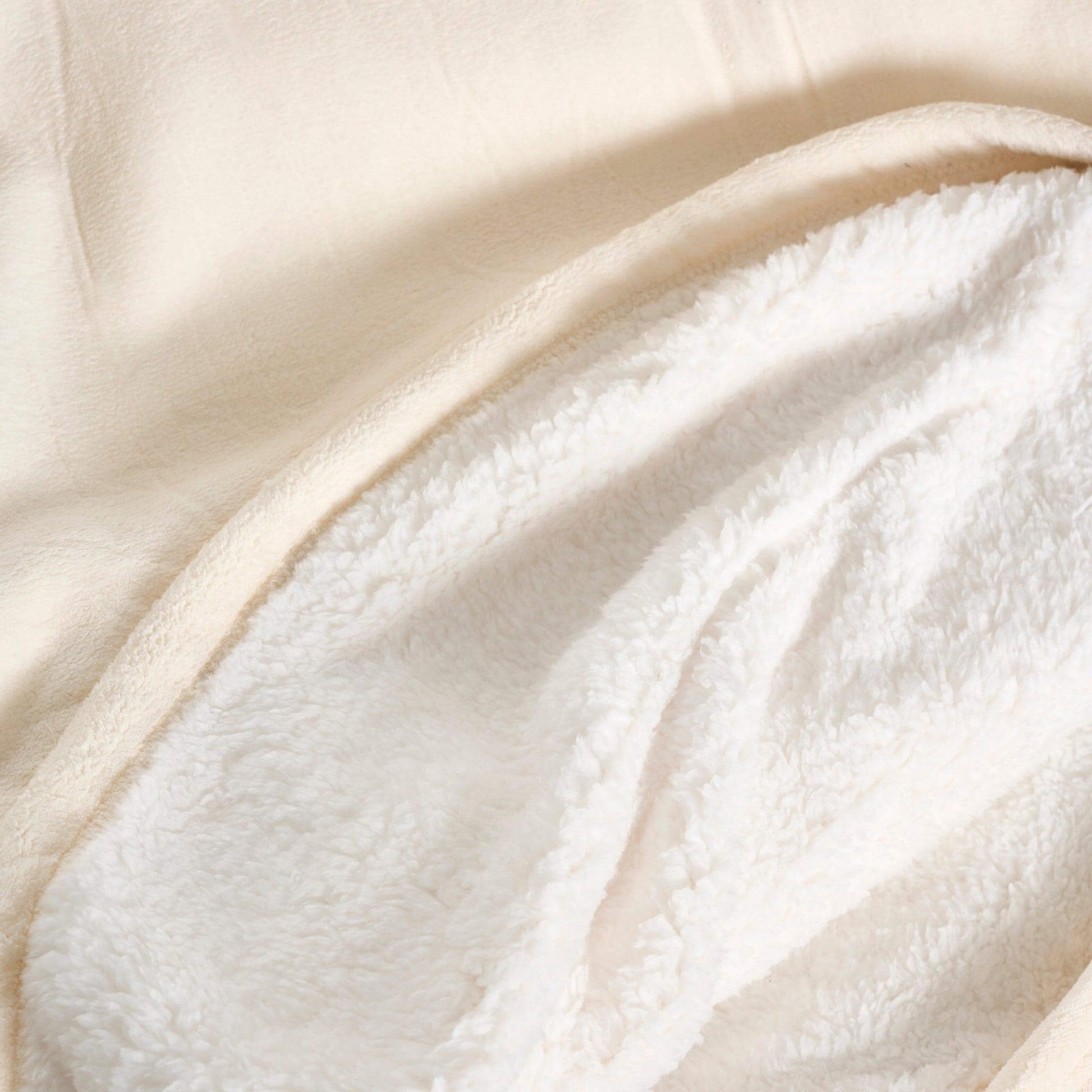Hibernate Collection Oversized Super Soft Coral Fleece Hoodie One Size-Bargainia.com