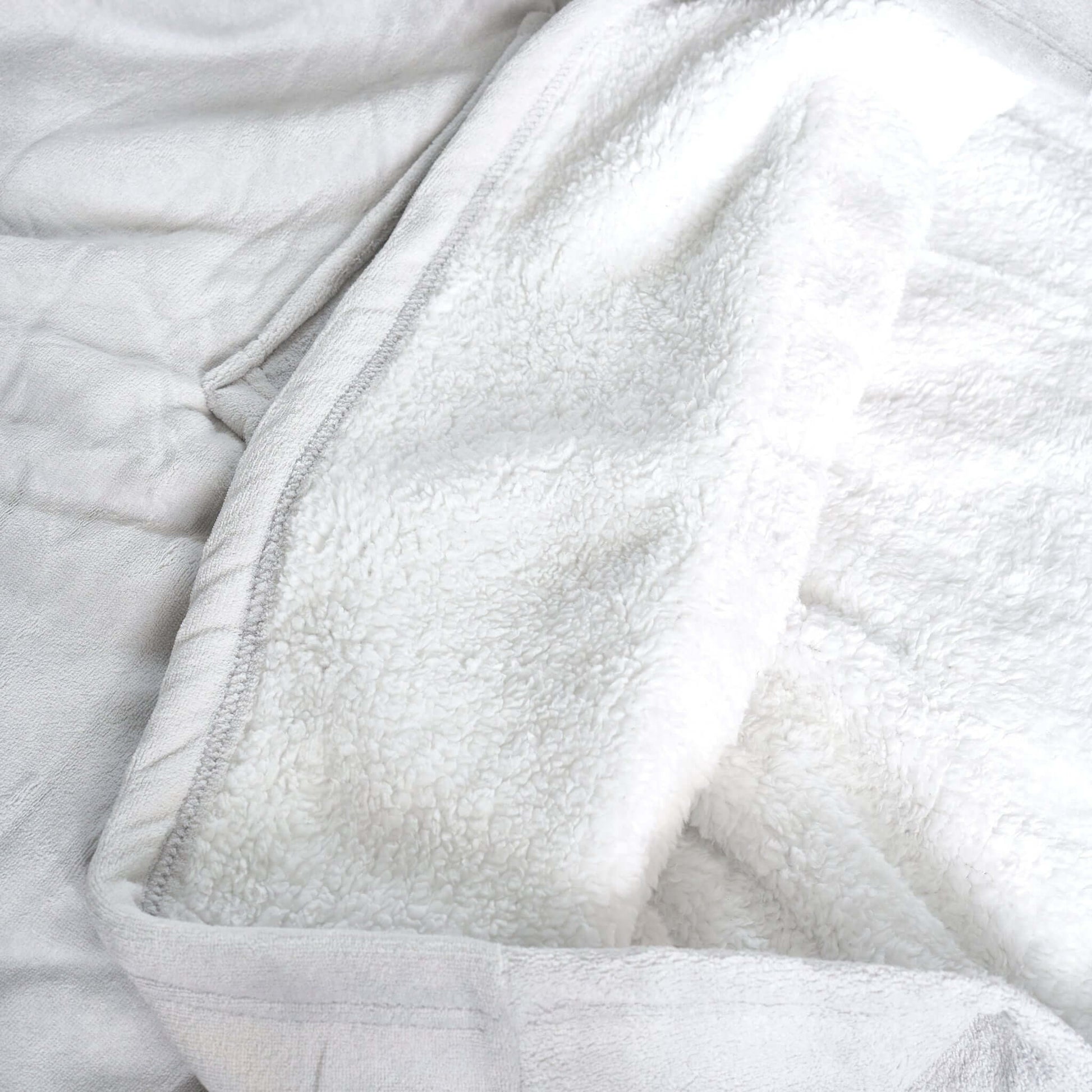 Hibernate Collection Oversized Super Soft Coral Fleece Hoodie One Size-Bargainia.com