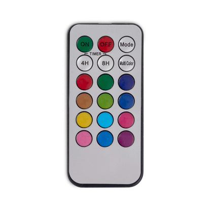 LED Remote Control Vanilla Wax Candles - 3 Pack-Bargainia.com