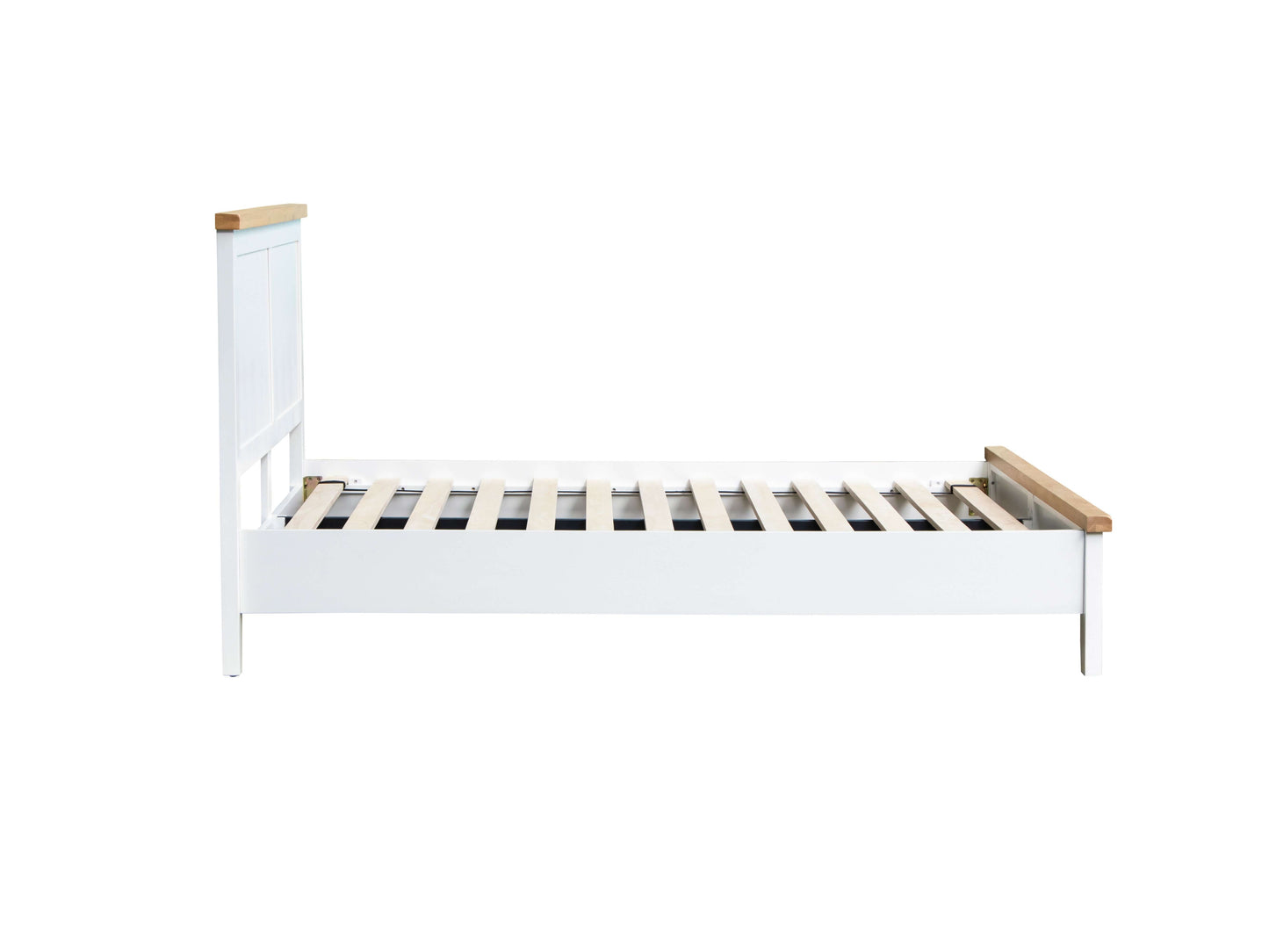 Elodie Snow White Oak King Size 5FT Bed