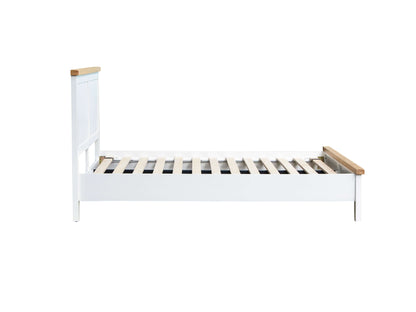 Elodie Snow White Oak King Size 5FT Bed