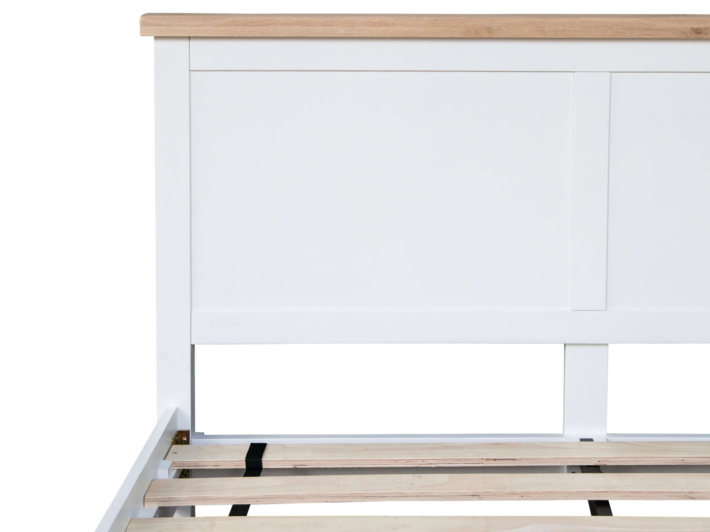 Elodie Snow White Oak King Size 5FT Bed