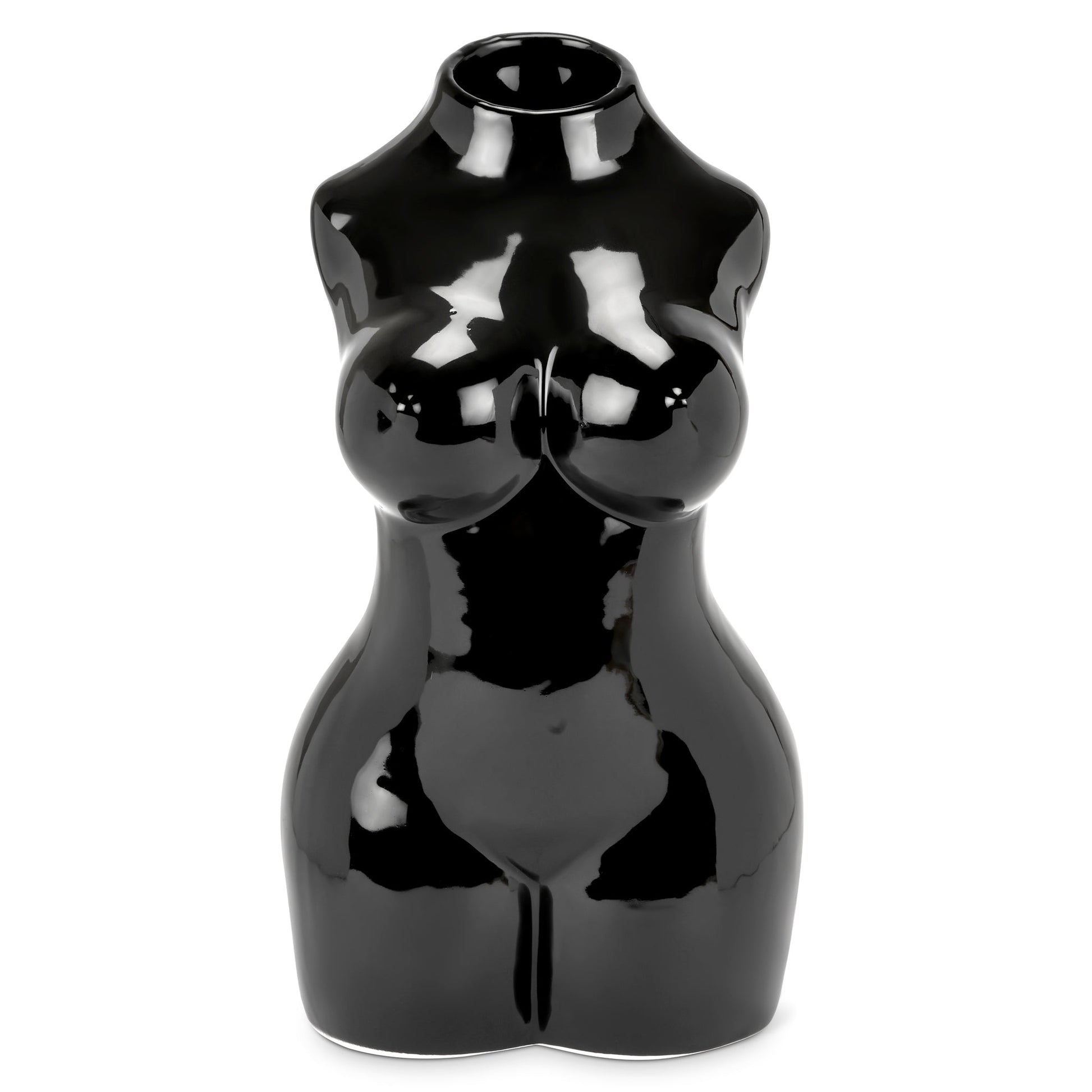 Female Silhouette Body Vase - 29cm - Assorted Colours-Bargainia.com