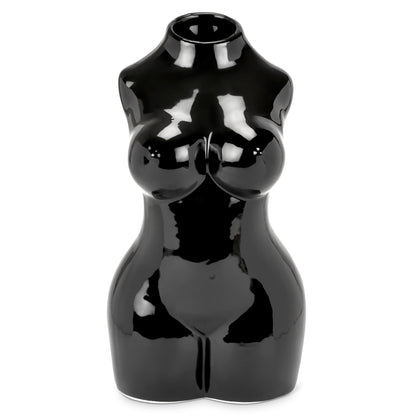 Female Silhouette Body Vase - 29cm - Assorted Colours-Bargainia.com