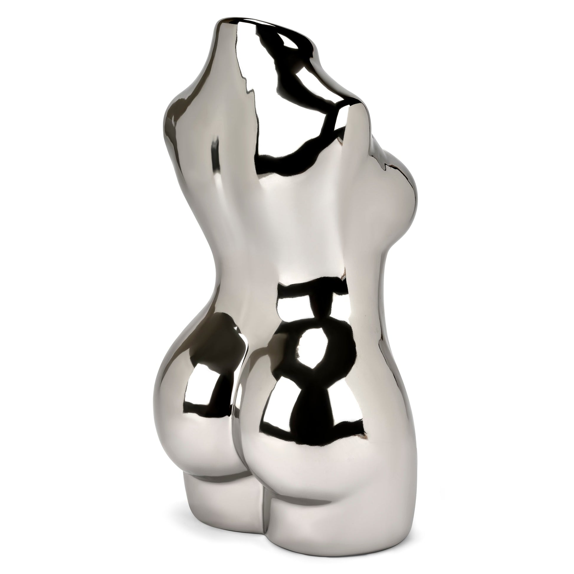 Female Silhouette Body Vase - 29cm - Assorted Colours-Bargainia.com