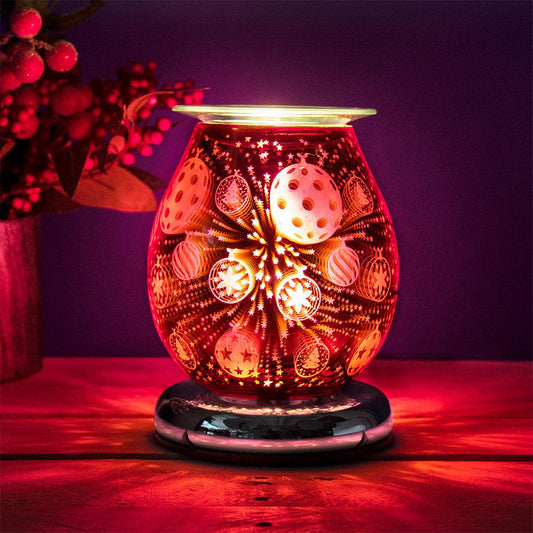 Desire Aroma Lamp - Bauble - Red-5010792525235-Bargainia.com