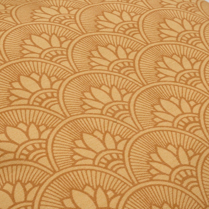 Antique Gold Art Deco Outdoor Garden Cushion - 42 x 42cm-8713229053659-Bargainia.com