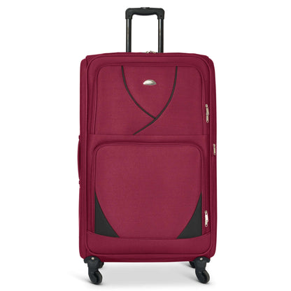 Suitcase Luggage Set On Wheels - 4 Pieces, Assorted Colours-Bargainia.com