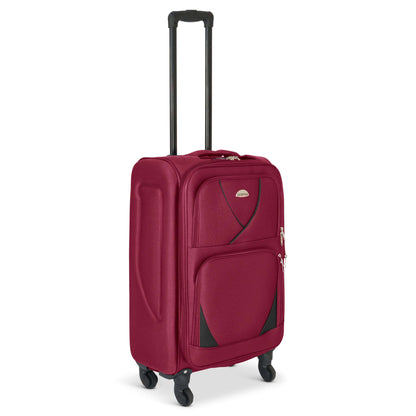 Suitcase Luggage Set On Wheels - 4 Pieces, Assorted Colours-Bargainia.com