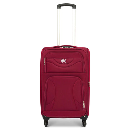 Lightweight Luggage Suitcase 4pcs 360 Wheels - Assorted Colours
