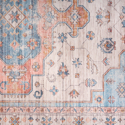 Printed Carpet Medallion Design 1-Bargainia.com