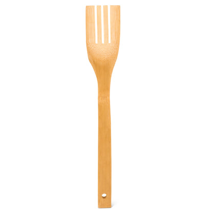 4Pcs Bamboo Essentials Kitchen Cooking Utensils With Utensils Holder-5056536103543-Bargainia.com