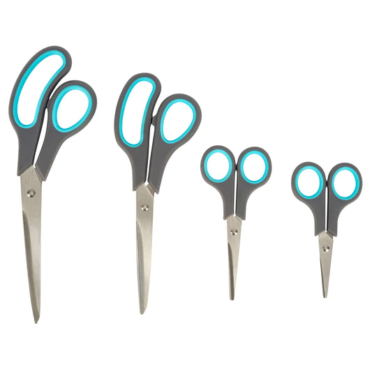 Alpina Stainless Steel Scissors Set of 4-8711252249926-Bargainia.com