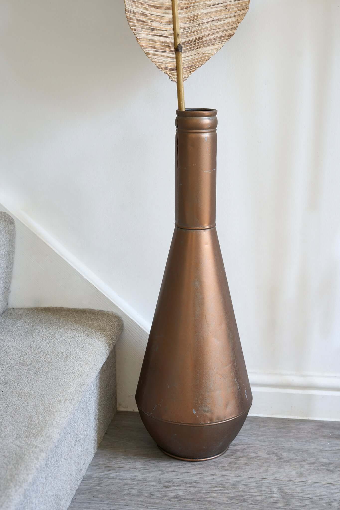 Dhaka Decorative Vintage Style Vase Bronze - Medium or Large