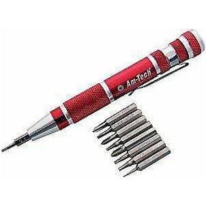 Am-Tech Screwdriver Bit Set - 9 in 1 5032759034277 only5pounds-com