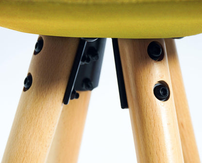 Barcelona Bar Stools Matte Velvet - Olive Green Stools Clearance