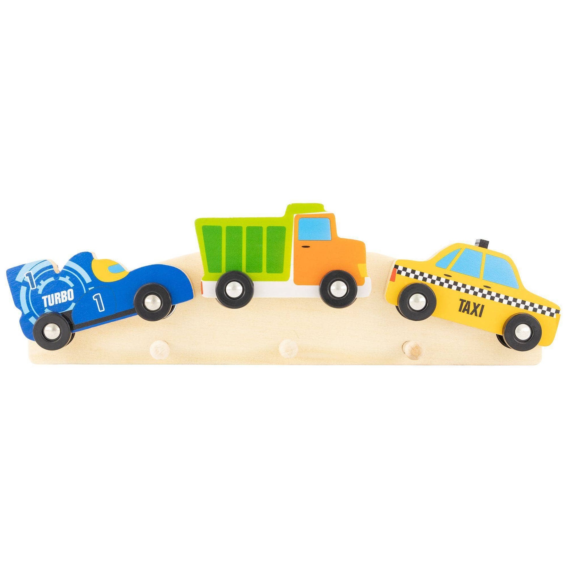 Cars & Vehicles Wooden Door Coat Rack - 32cm-8.71842E+12-Bargainia.com