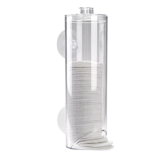 Cotton Pads Dispenser With Suction Cups 8435421853560 only5pounds-com