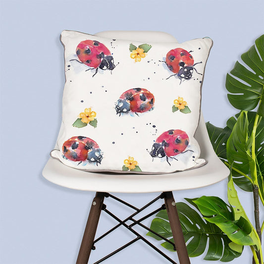 Country Life Ladybirds Cushion 5010792481432 bargainia-com