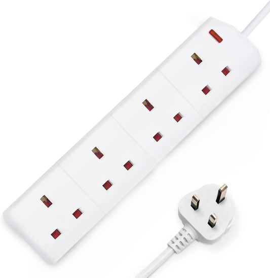 Daewoo 4 Gang 2 Metre Extension Lead PIF2053 Bargainia.com