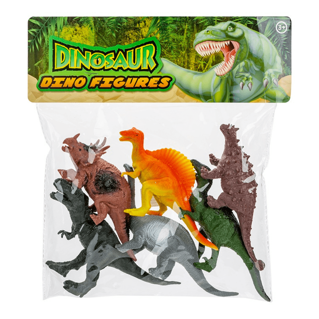 Dinosaur Figures - 6 Pack 5050565607058 only5pounds-com