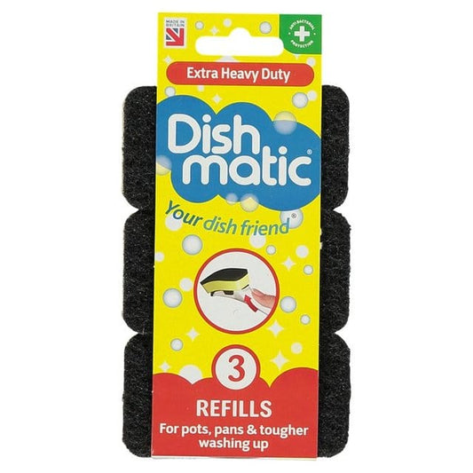 Dishmatic Extra Heavy Duty Refills -  3pk 5013931012825 only5pounds-com