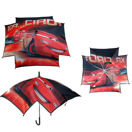 Disney Pixar Cars Lightning McQueen Umbrella-8430957070641-Bargainia.com