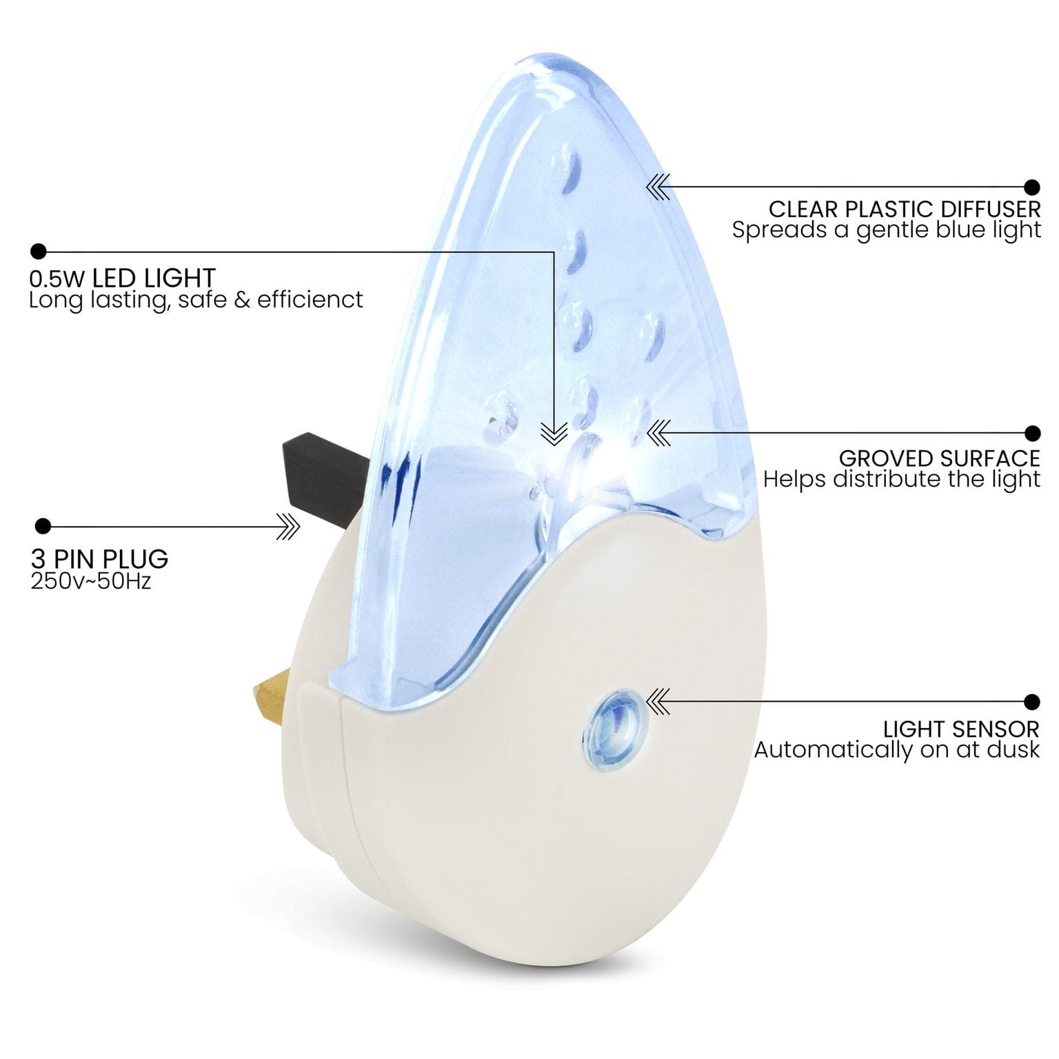 Dusk To Dawn Night Light 5024996832945 only5pounds-com