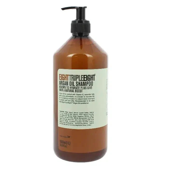 Eight Triple Eight Argan Oil Shampoo - 1l 5055586607056 Bargainia