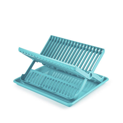 Dish Drainer With Tray And Drip Tray - Assorted Colours-8414926111825-Bargainia.com