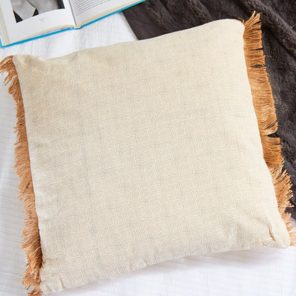 Fero Pebble Fringed Cushion - 45 x 45cm 8714503347099 only5pounds-com