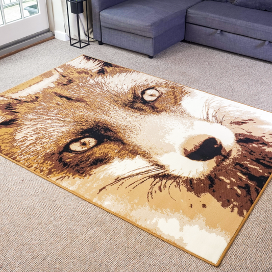 Fox Rug | Bargainia.com | Free UK Delivery