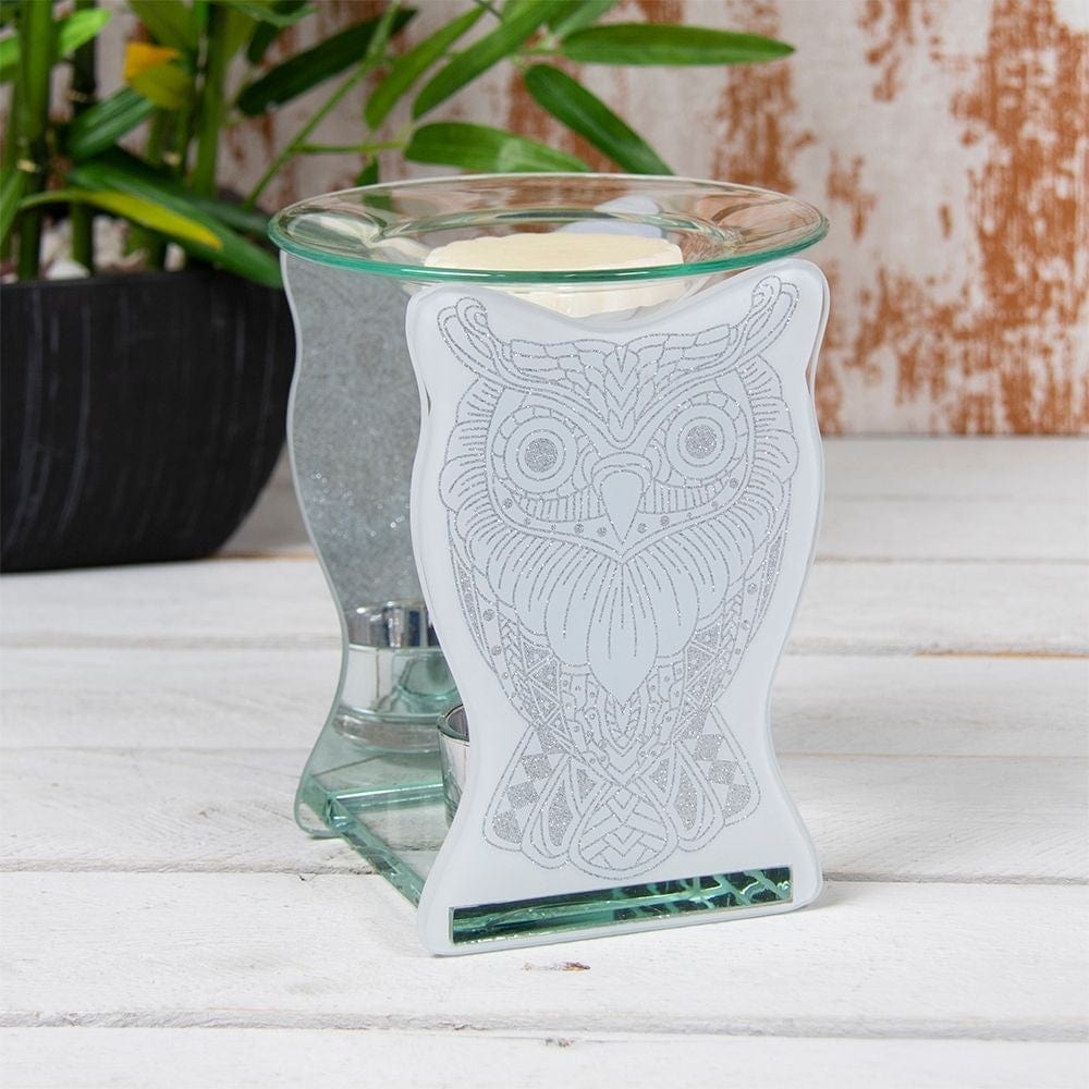 Glass Owl Wax/Oil Warmer 5010792465586 only5pounds-com