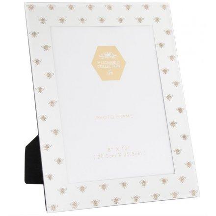 Glitter Bees Glass Frame - 8 x 10"-5010792450490-Bargainia.com