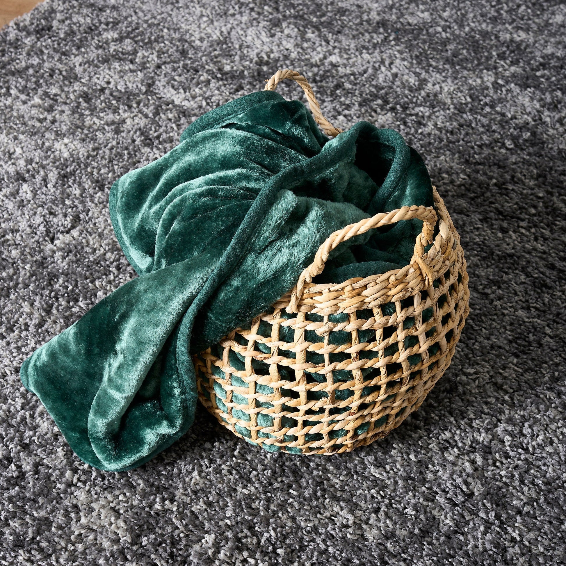 Grey Thick Shaggy Rug - California Rugs Rug Masters