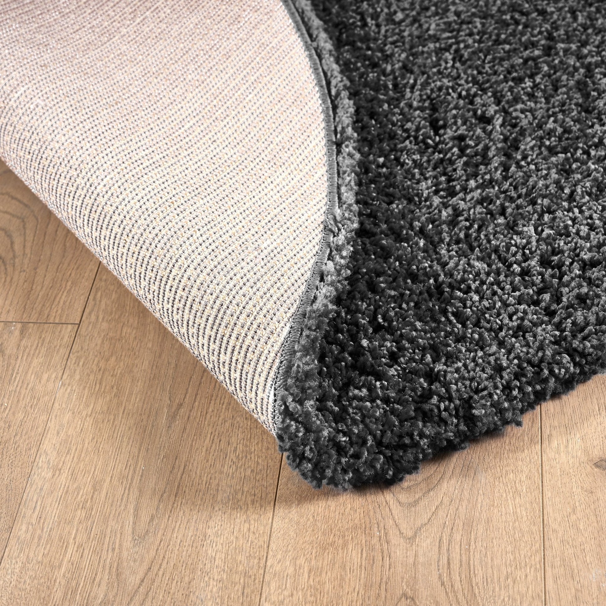 Grey Thick Shaggy Rug - California Rugs Rug Masters