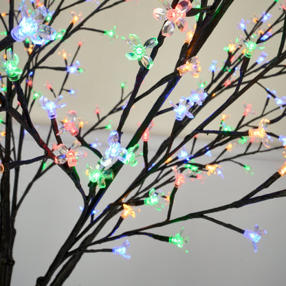 LED Bonsai Cherry Blossom Tree - Multicoloured - Bargainia.com - 96156