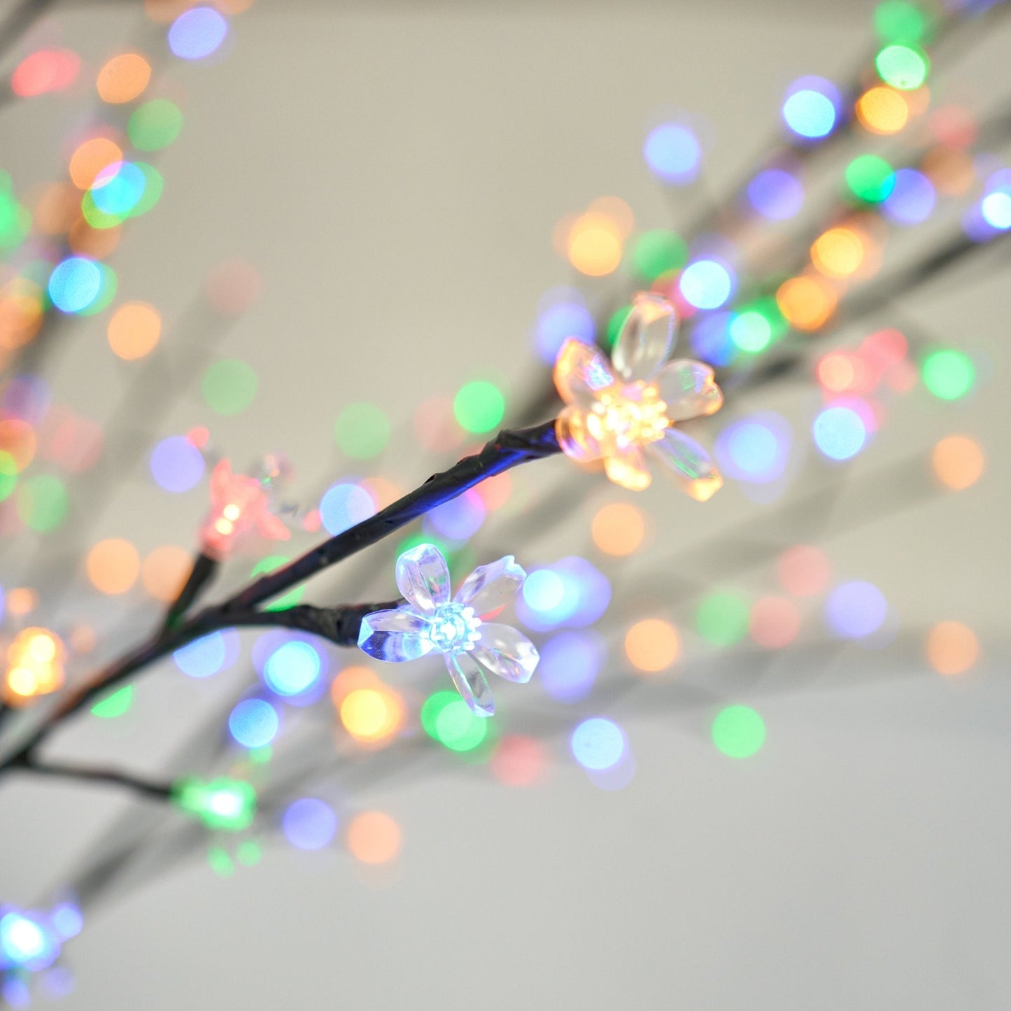 LED Bonsai Cherry Blossom Tree - Multicoloured - Bargainia.com - 96156