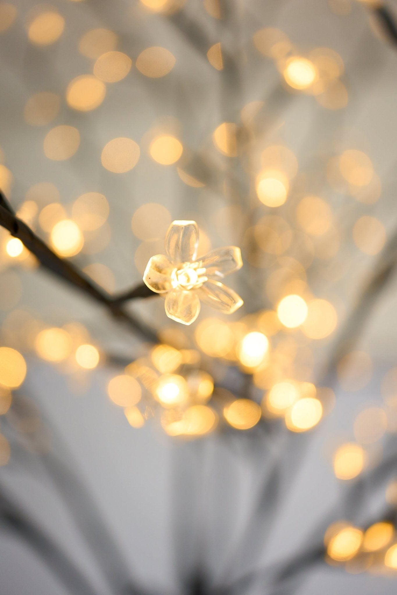 LED Bonsai Cherry Blossom Tree - Warm White - Bargainia.com - 96140