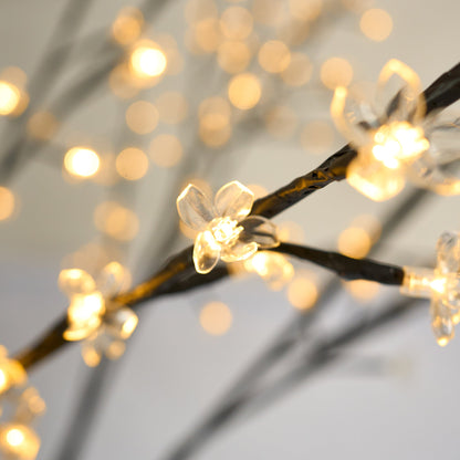 LED Bonsai Cherry Blossom Tree - Warm White - Bargainia.com - 96140