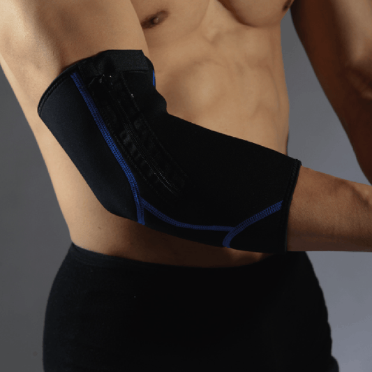 Liveup Sports Nylon & Spandex Elbow Support - S/M-6951376182187-Bargainia.com
