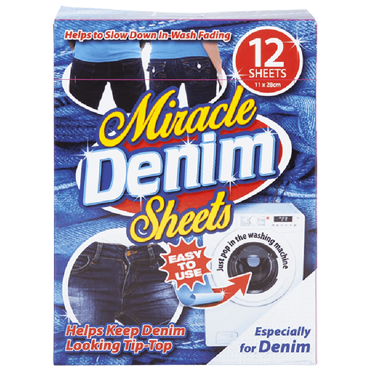 Miracle Denim Reviver Sheets - 12 Sheets-5050565478191-Bargainia.com