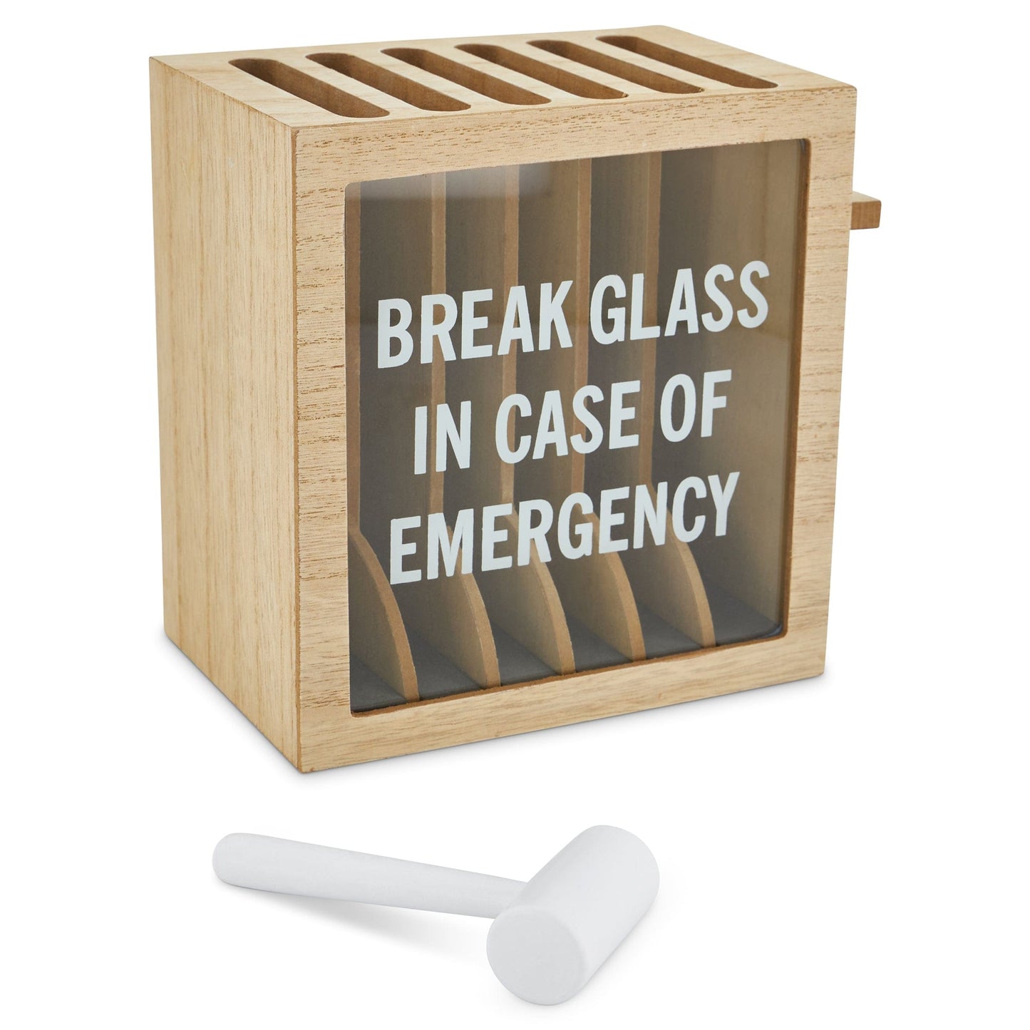 Novelty Phone Safe With Hammer - 21.5cm 8712628443702 only5pounds-com