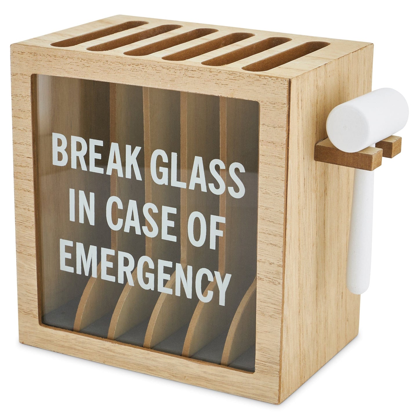 Novelty Phone Safe With Hammer - 21.5cm 8712628443702 only5pounds-com