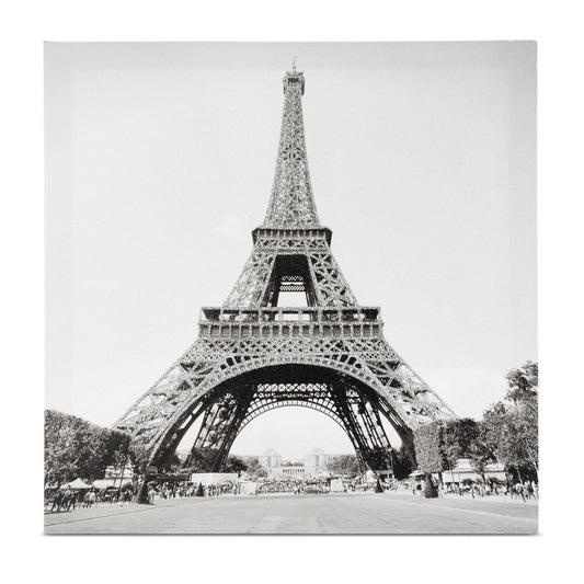 Paris Glitter Art Print Canvas - 40 x 40cm-8713283610034-Bargainia.com
