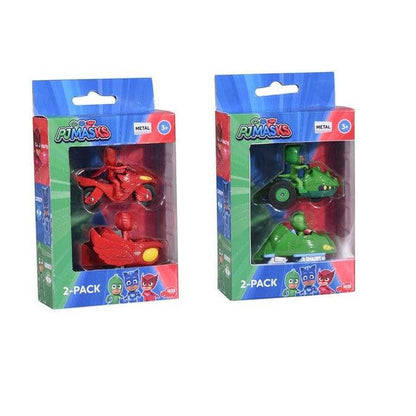 PJ Masks Diecast Metal Vehicle and Hero Twin Pack - assorted 4006333060571 bargainia.com-com
