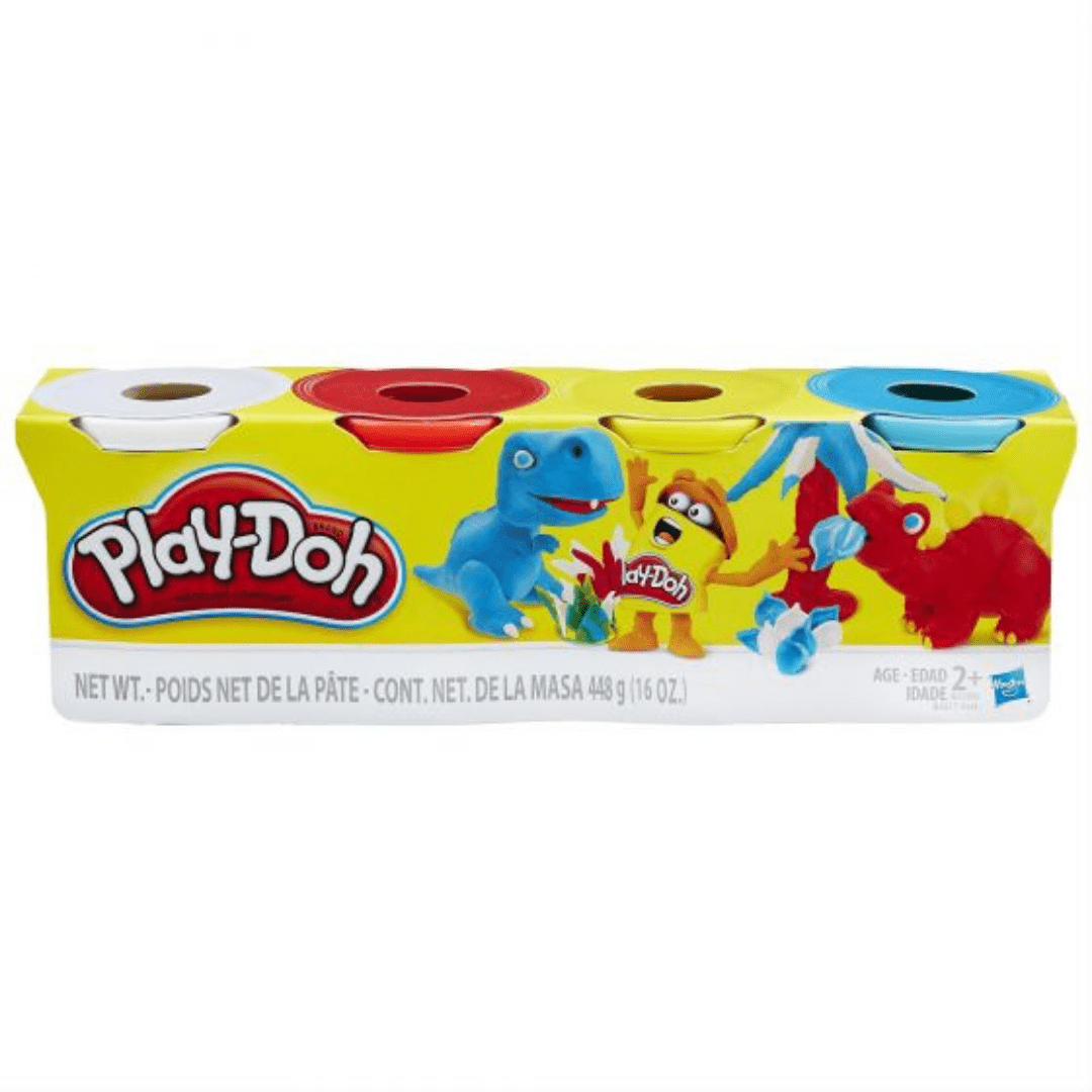 Play-Doh Tub Of 4 Colours - Assorted 5010994947033 only5pounds-com