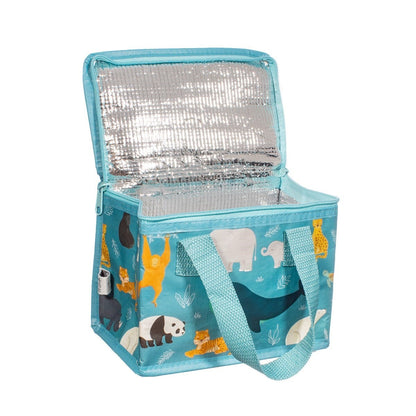 Sass & Belle Insulated Lunch Bag - Endangered Animals 5055992774618 only5pounds-com