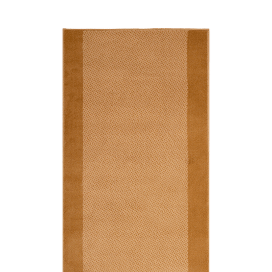 Stair Runner Hard Wearing Kitchen Mat - Texas Beige Border Stair Runner Rug Masters