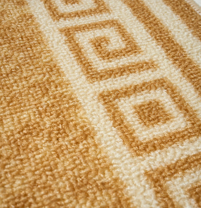 Stair Runner Non-Slip Kitchen Mat - Luna Beige Stair Runner Rug Masters